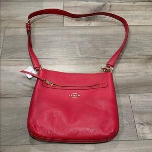 Coach Vibrant Red Crossbody Bag